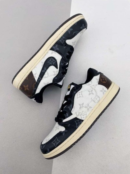 Men's Running Weapon Air Jordan 1 Low Top Shoes 0260